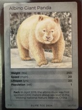 Life TCG Mammals 120/100 Albino Giant Panda. 1/1000 population. picture