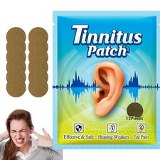 12/24Pc Tinnitus Care Patch Ear Relief Support Hearing Comfort Adhesive Plaster picture
