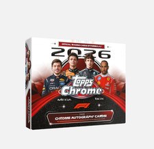 2026 Topps Chrome Formula 1 - Sealed Mega Box (CONFIRMED PRESALE) picture