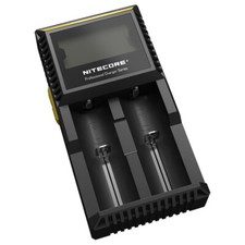 ~NEW~ Nitecore D2 Digital 2-Slot Universal Battery Charger picture