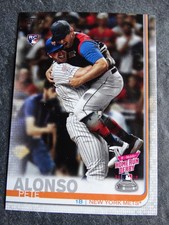 2019 Topps Update #US262 Pete Alonso Home Run Derby RC Rookie New York Mets Card picture