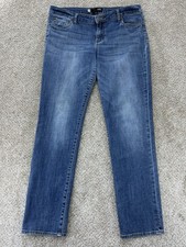 Kut From Kloth Womens Jeans size 12 Catherine Boyfriend measures 34x29 (inches) picture