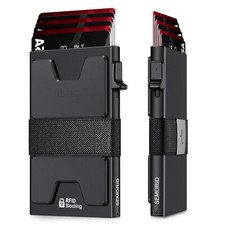 Cartera Para Hombres Billetera de Tarjetas Crédito Clip Dinero Bloqueo RFID 2025 picture