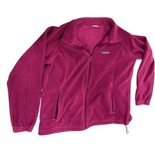Columbia Women's Benton Springs Full Zip Fleece Jacket Plus Size 1X picture