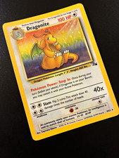 Wizards Dragonite 4/62 Fossil Holo Rare 1999 Pokémon TCG English MP picture