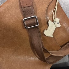 Latico Tan Tote Shoulder Bag, Zip Top, Inner & Outer Pockets picture