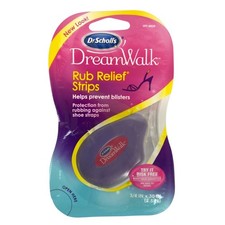 Dr Scholls DreamWalk Rub Relief Strips Prevents Blisters Portable Dispenser picture