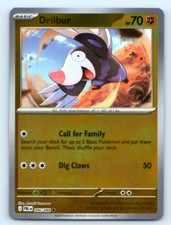 Drilbur 046/084 ~ Common Reverse Holo English Near Mint picture
