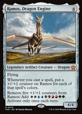 1 x Ramos, Dragon Engine - Foundations - NM-Mint - MTG pack fresh commander edh picture