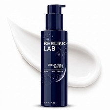 Serlino Lab Men's Anti-Aging Night Face Cream - Retinol & Hyaluronic Acid Daily picture