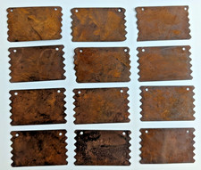 Lot of 12 Rusty Metal 2.75