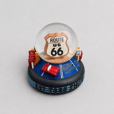 Snow Globes 66 Route California Santa Monica Gate & Beach Best Souvenir picture