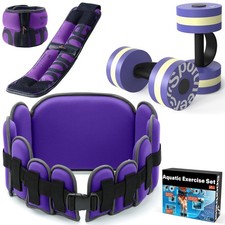 Sportneer Aquatic Exercise Equipment Water Aerobics Combo Set Includes High D... picture