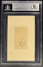 Bob Weir Grateful Dead Signed Autograph Beckett Encapsulated 3x5 Card Rare COA picture