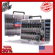 80-Piece Premium Magnetic Impact Nut Driver Set Metric & SAE with Socket Adapter picture