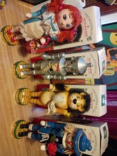Kurt Adler 14” WIZARD OF OZ Lion Scarecrow Tin Man Dorothy NUTCRACKERS  picture