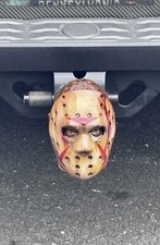 Jason Vorhees 3D Custom Universal Tow hitch cover . Custom Painted- picture