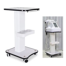 Esthetician Cart Trolley Cart with Wheels 3 Tier Beauty Rolling Cart Trolley SPA picture