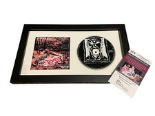 STAIND SIGNED AUTOGRAPH TORMENTED FRAMED & MATTED CD AARON LEWIS +3 JSA COA RARE picture