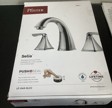 Pfister Selia Widespread Bathroom Faucet Polished Chrome  LF-049-SLCC      W2 picture