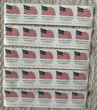 Discounted Of 25  U.S. Flag First Class US Postage Stamps.FREE SHIPPING picture