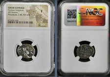 Ancient Silver Parthian Kingdom 2BC-5AD NGC Graded Drachm Phraataces Greek Coin picture