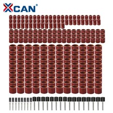 384pcs Sanding Bands Rotary Polish Tools Kit Sandpaper with Sand Drum for Dremel picture
