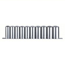 Socket Set: 1/2 in Drive, 10pc, 12-Point, Metric, 22 mm to 32 mm, 53PN72 picture