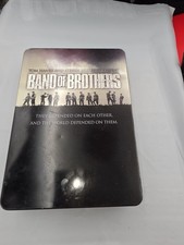 HBO Band of Brothers DVD Box Set OS Black Good Tin Case Spielberg Hanks picture