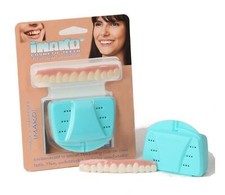 Imako Premium Cosmetic Teeth - 1 Pack - Large, Natural White - Upper Veneers ... picture