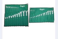 Sata 42 Piece Combination Wrench Set 12 Pt SAE & Metric ST08415G 08412G/08413G picture
