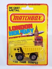 Vintage Lesney Matchbox Superfast MB58 Caterpillar Faun Dumper w/ CAT Tampos picture