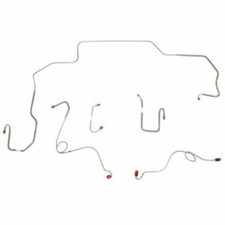 1968-70 Dodge Coronet Front Brake Line Kit Power Disc Brakes Steel-RKT6803OM picture