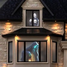 Halloween Holographic Rear Projector Screen 50