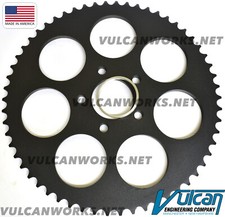 Rear Sprocket 48T  Black PowderCoat Harley-Davidson Softail XL Dyna FXR picture