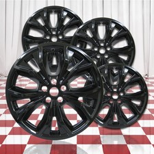 4pc 5 V Spoke Gloss Black 20