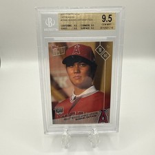 Topps 2017 Topps Now Off-Season Shohei Ohtani OS-80 /17323 RC BGS 9.5 picture