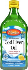 Carlson Labs Norwegian Cod Liver Oil Lemon  16.9 fl oz picture