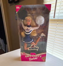 Mattel Auburn Tigers Barbie Cheerleader Doll Special Edition Blue/White picture