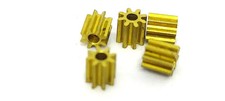 Champion 8T Brass Pinion Gears – 48 Pitch – 2mm Shaft – 5 Pack picture