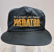 Rare Predator Movie Promo Sample Hat Original Arnold Schwarzenegger Vintage picture
