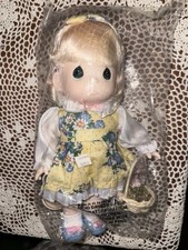 VTG 1994 Precious Moments Garden of Friends Morning Glory March Doll Sealed NOS picture