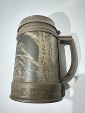 Vtg Stanley Advantage Timber Camo Insulated Can Holder Coffee Thermos USA Made picture