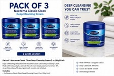 Pack Of 3  - Noxzema Classic Clean Deep Cleansing Cream, 2 Oz ( 56g ) picture