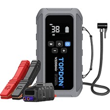 2-in-1 2200 Peak Amp Jump Starter & Tire Inflator TOP-V2200AIR Brand New picture