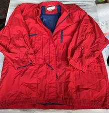 Vtg Venezia Womens Sz 3XL Red Jacket Track Windbreaker Hip Hop 90s Ski picture