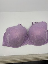 Torrid Curve 360° Back Smoothing Push-Up T-Shirt Women's Bra 48DD Lavender picture