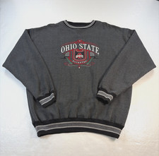 Vintage Ohio State Buckeyes Sweatshirt Men's Sz L  Midwest Embroidery 90's Y2K picture