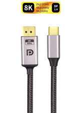 3FT 8K DisplayPort 1.4 M to USB TYPE C M Cable (Bi-directional) 8K@60Hz picture