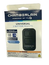 Chamberlain CHU62 Universal 2 Button Garage Door Remote myQ Visor Clip NEW picture